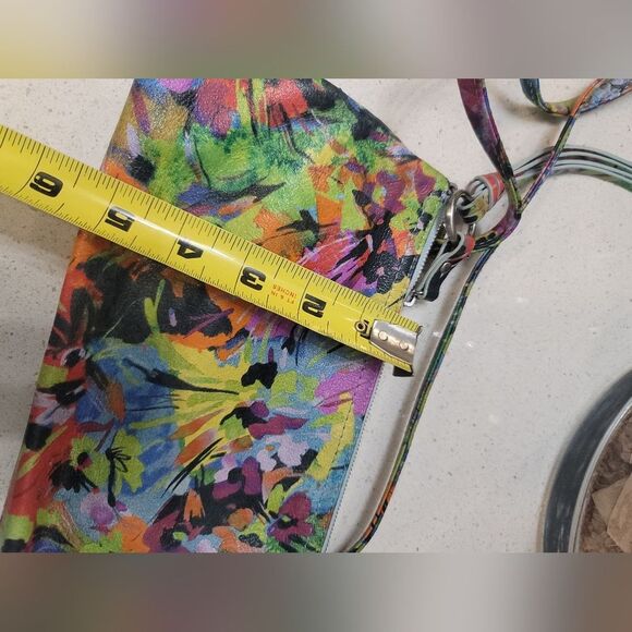 HOBO BRAND Colorful Floral Crossbody Handbag - Picture 5 of 6